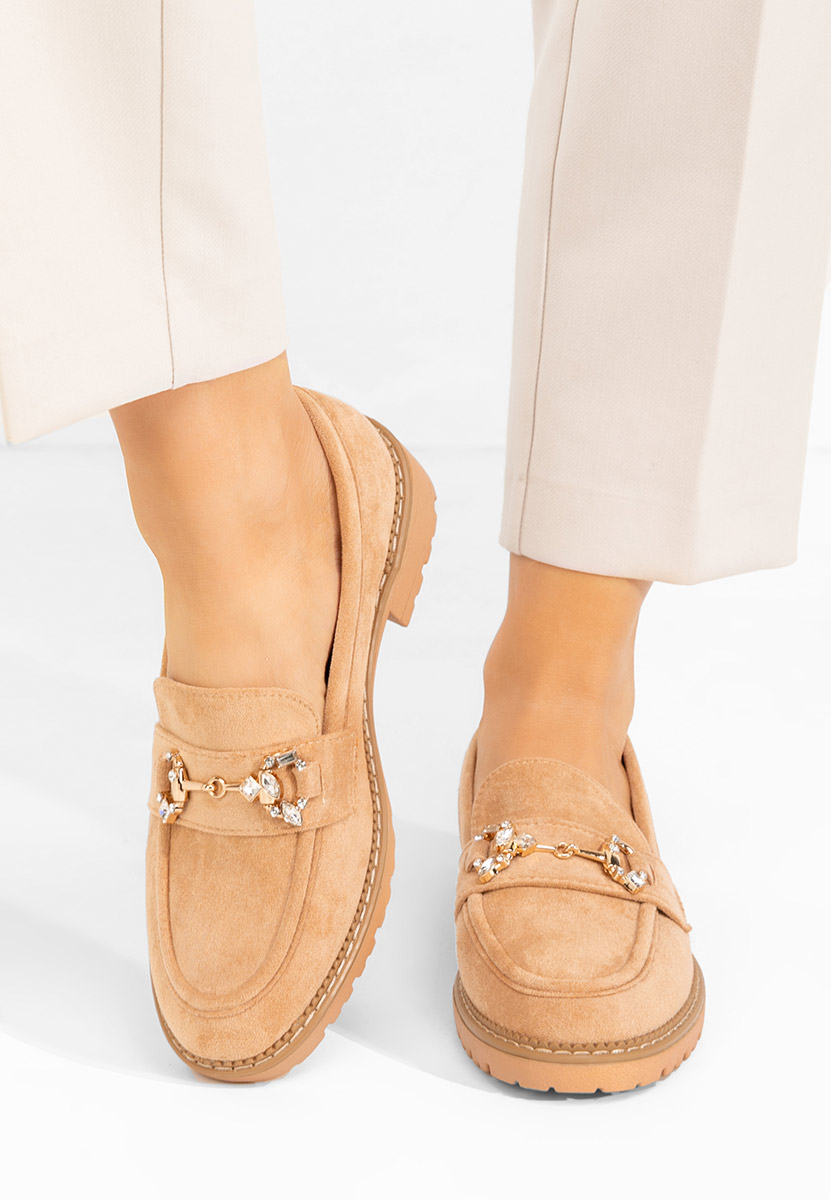 Mocassins femme chameau Erlinda