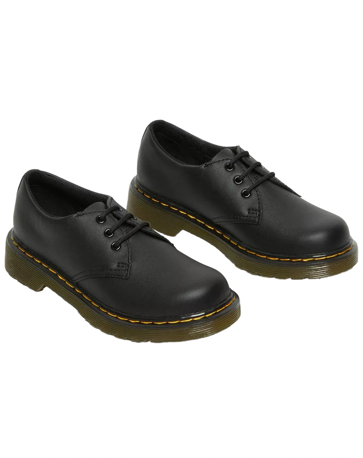 Leder-Schnürschuhe SOFTY T in black