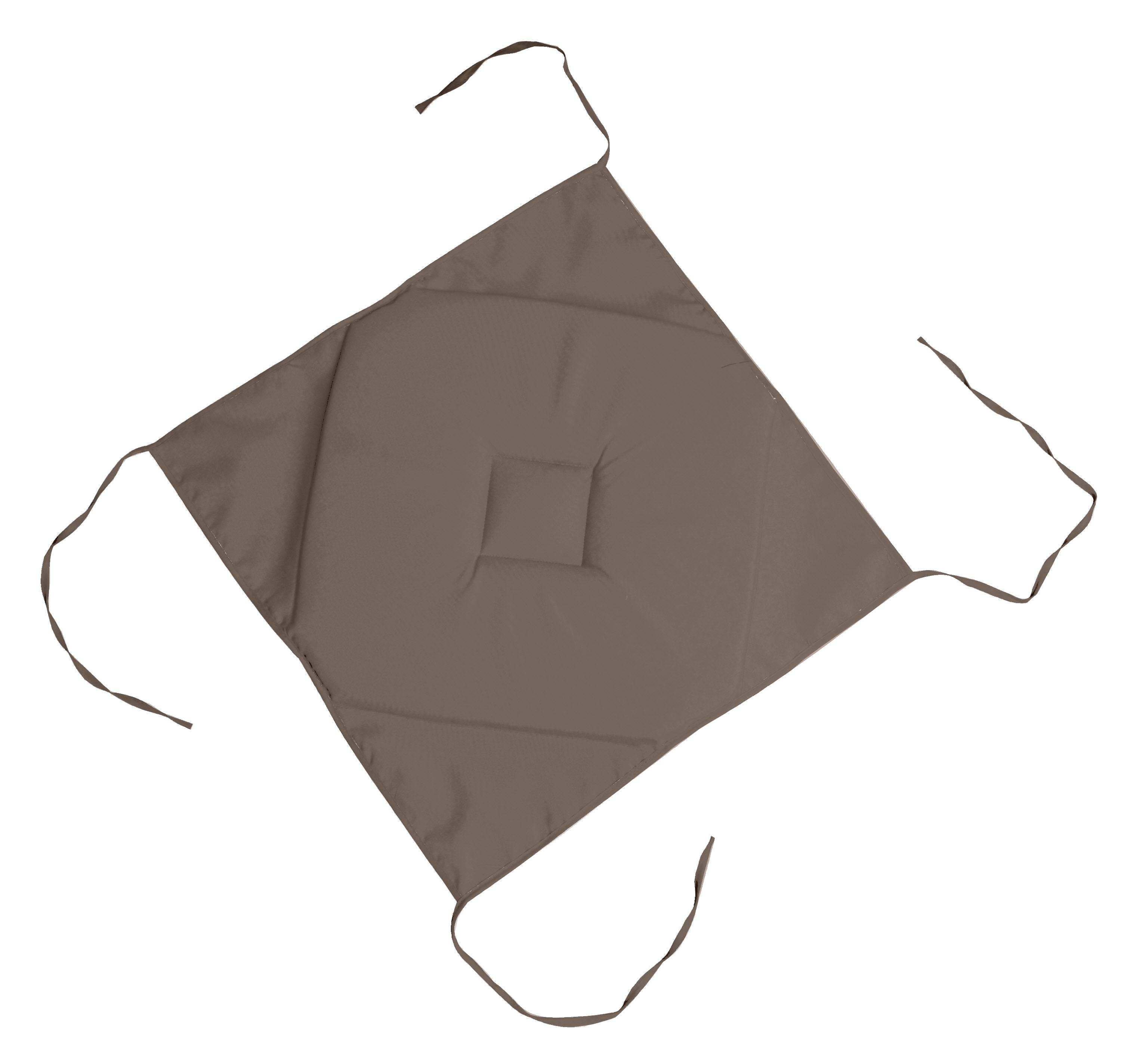 NELSON GALETTE ITALIENNE 40X40CM TAUPE