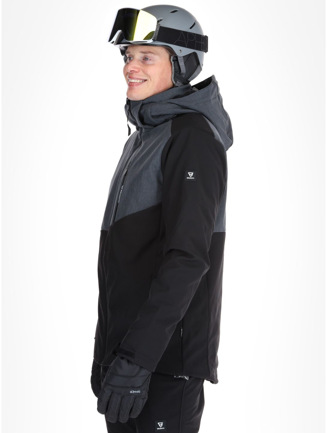Twinstroke softshell ski-jas heren