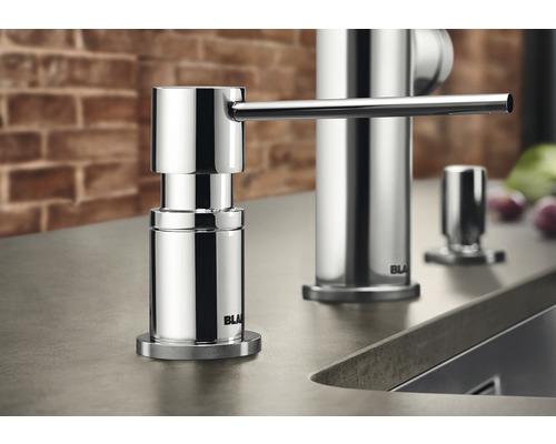 Blanco LATO chromen zeepdispenser 525808