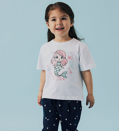 Name It T-Shirt - NmfFrejane - Lucent White