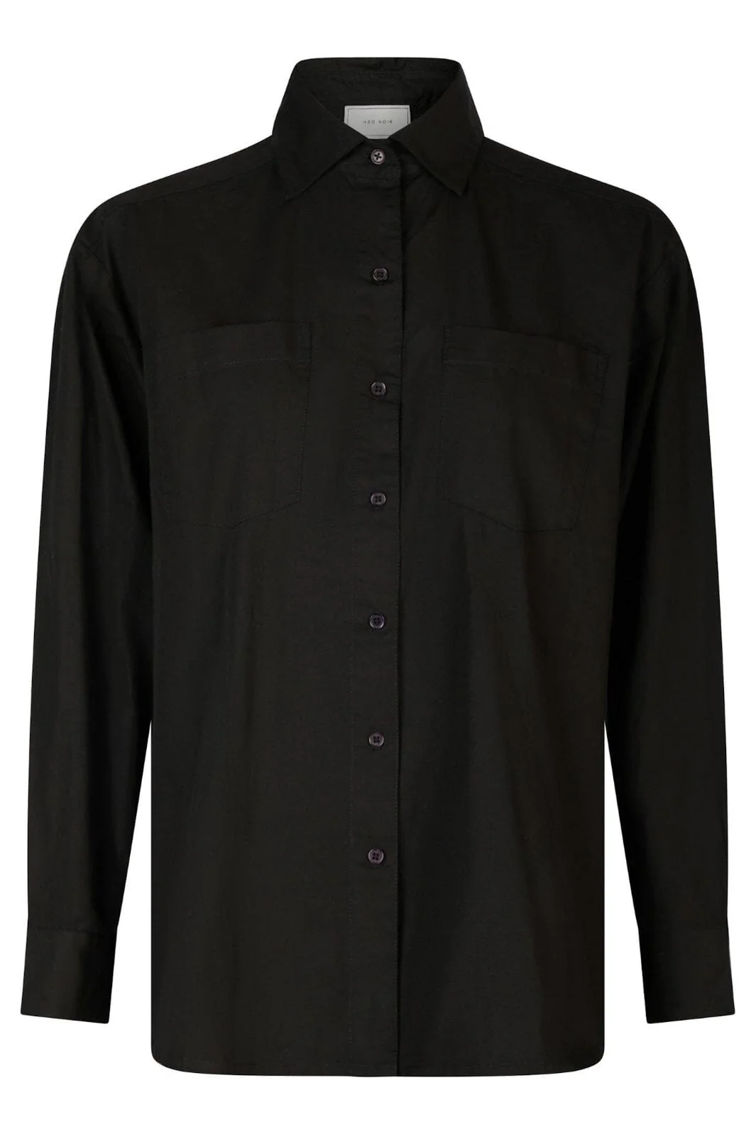 Neo Noir Dalma C Poplin Shirt 164332 black
