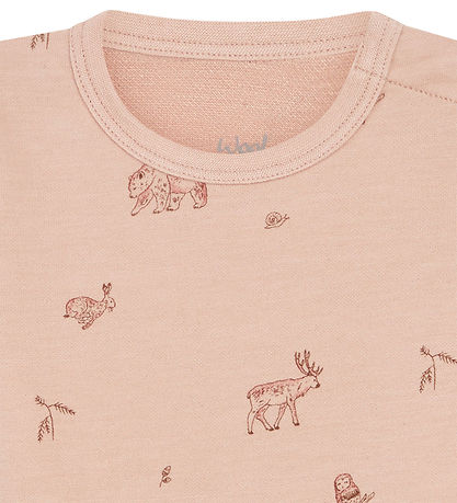 Hust and Claire Body L/æ - Wolle/Bambus - Baloo - Rose Cloud m.