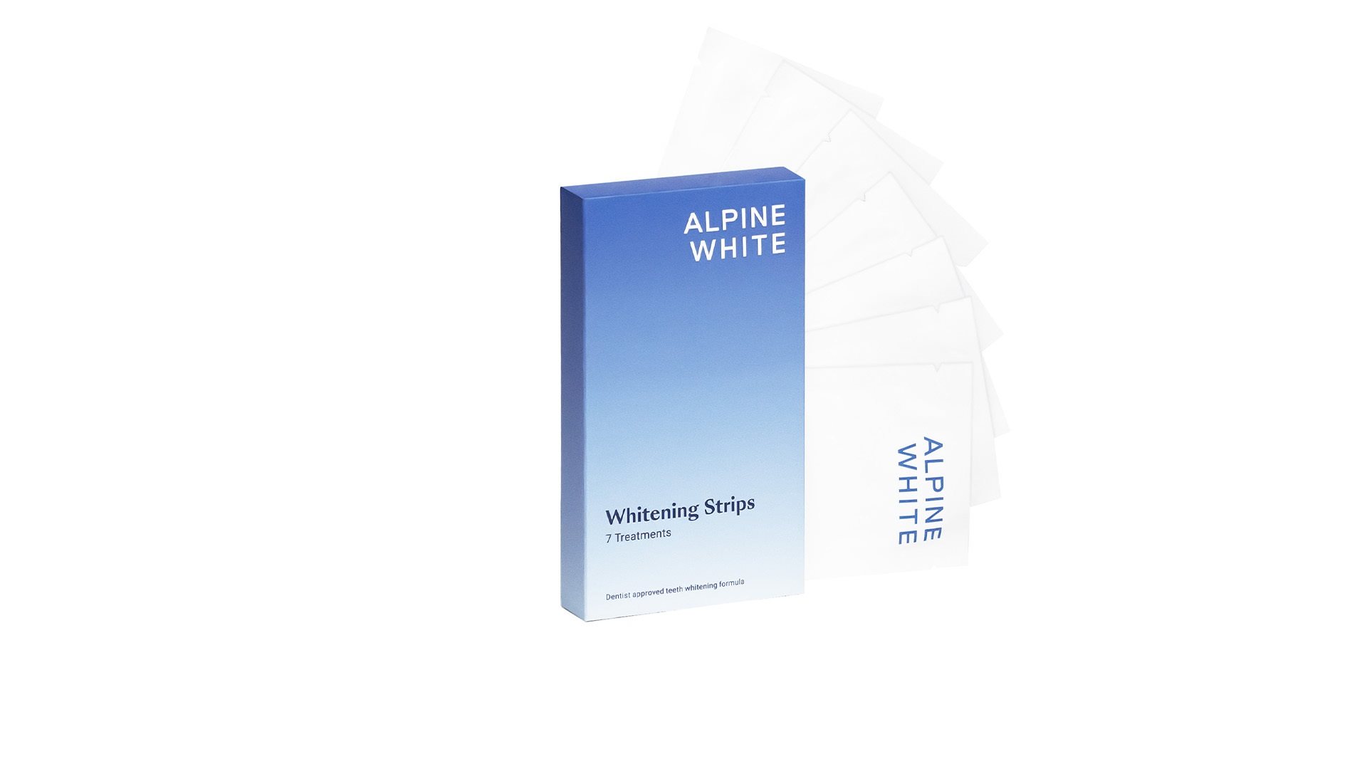 Alpine White Whitening Strips<br>1 Stück, für 7 Anwendungen