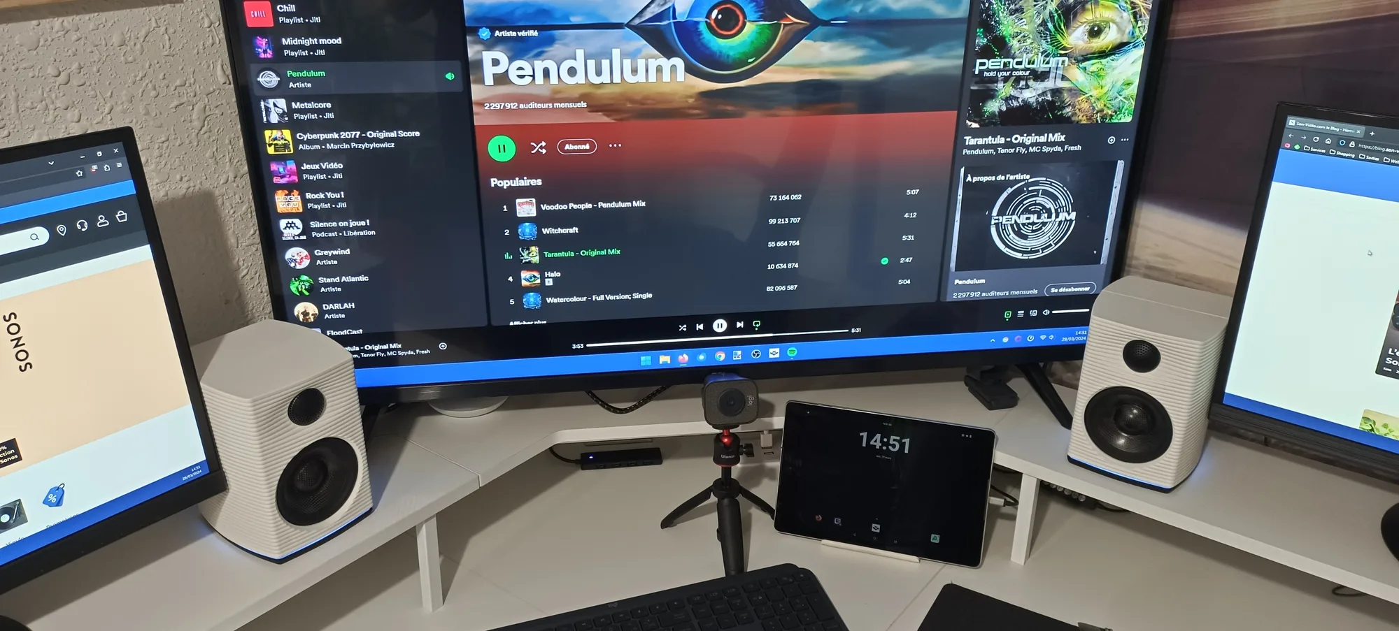 FiiO SP3 Blanc Enceintes PC