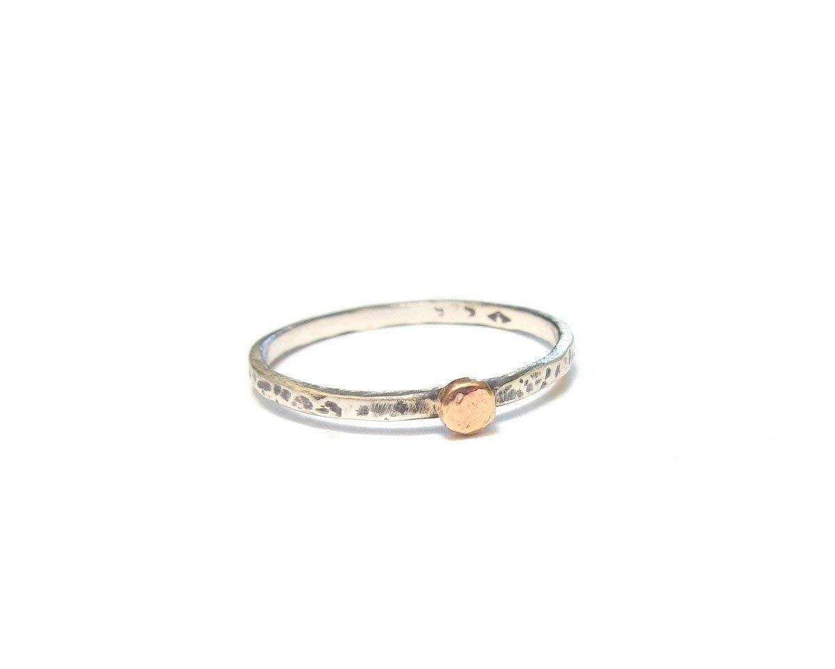Bague Arembepe Argent 925 et Or 9 K