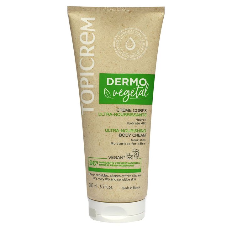 Dermo Végétal crème corps ultra-nourrissante peau sèche 200ml