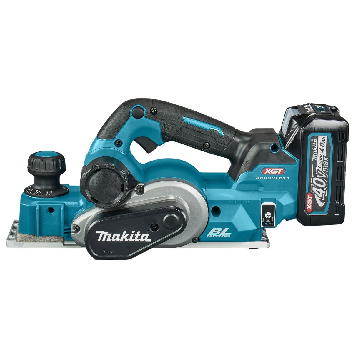 Makita KP001GM201 Accu schaafmachine 82mm XGT 40V Max 4.0Ah in Mbox