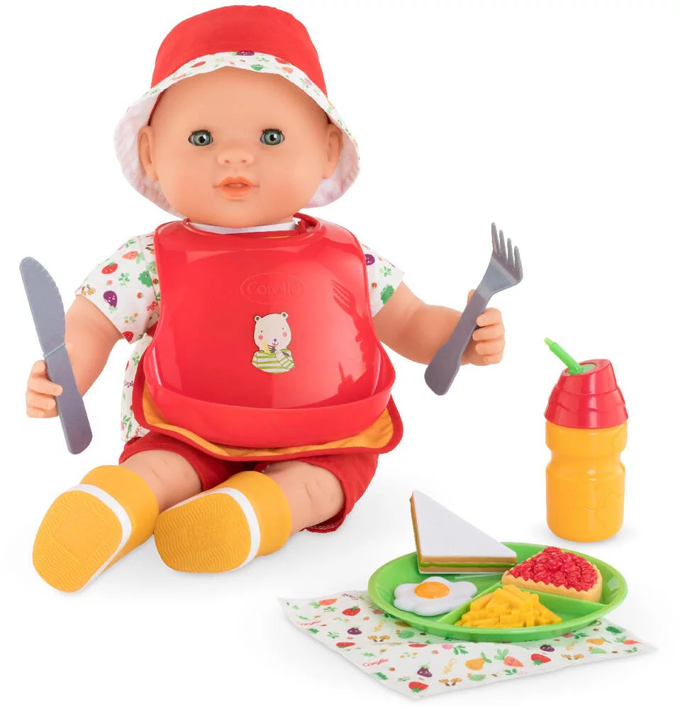 BB36 - 42 COFFRET BON APPETIT - POUPON 36 ET 42CM - COROLLE ACCESSOIRES