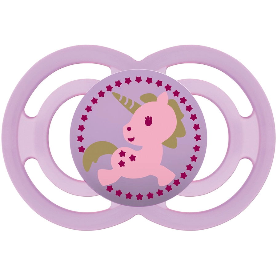 MAM Schnuller Perfect lila 6+ Monate Silikon