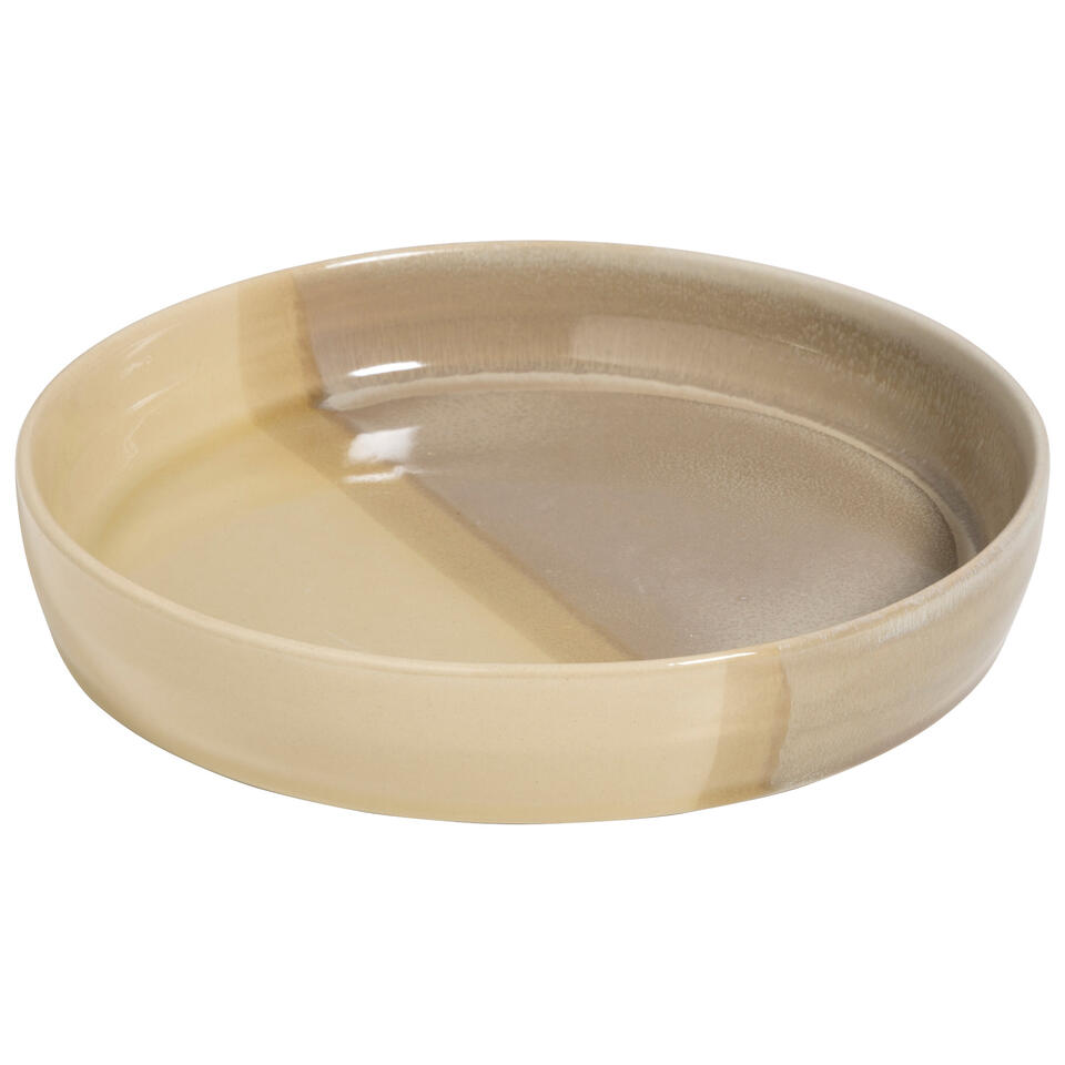 Pastabord Ivo Taupe - ⌀21cm