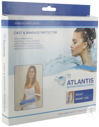 Atlantis Protection Housse De Plâtre Pour Demi Jambe Adulte 1 Pièce