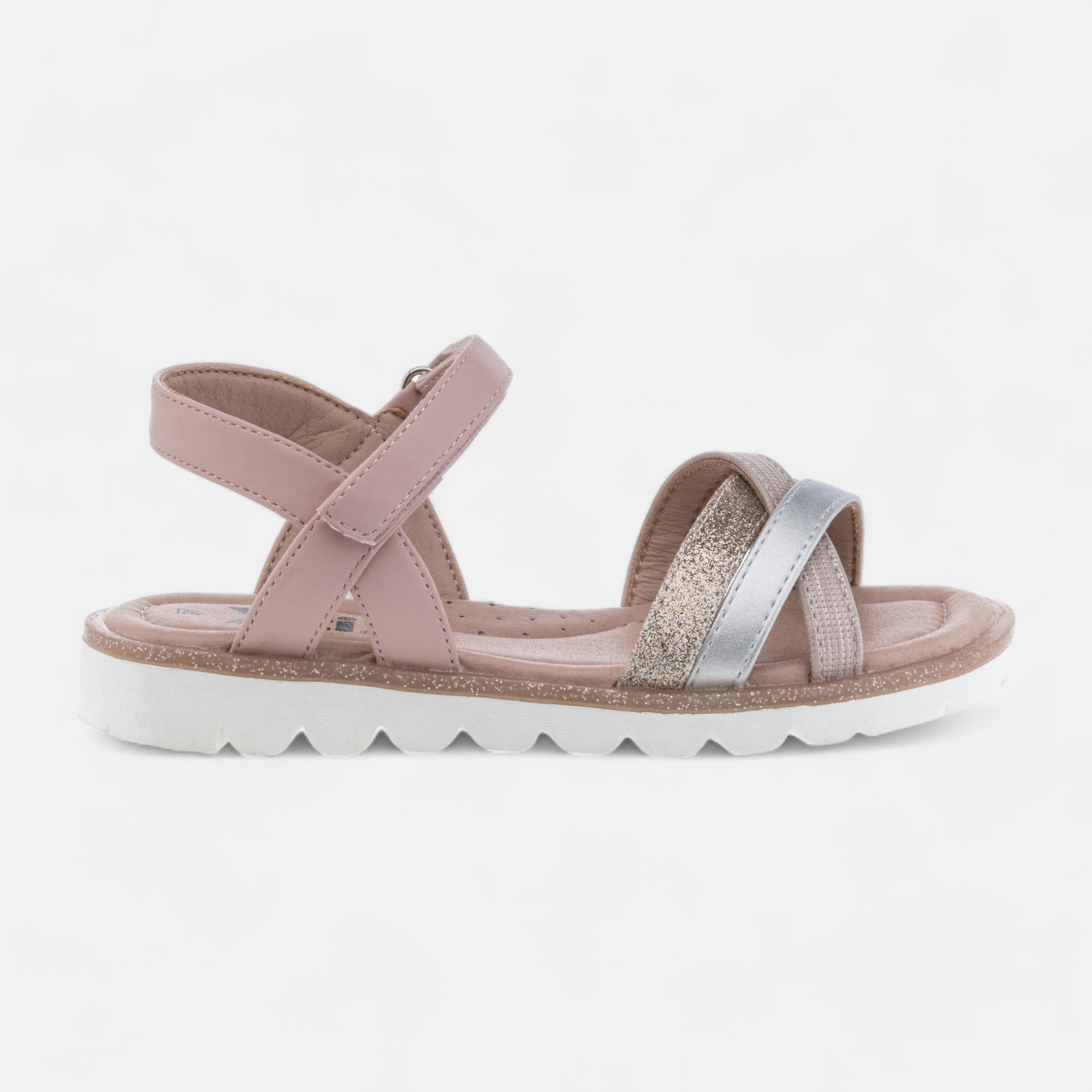 Nu-pieds Fille rose