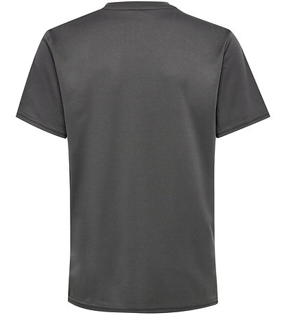 Hummel T-Shirt - HmlEssential Jersey - Steel Grau