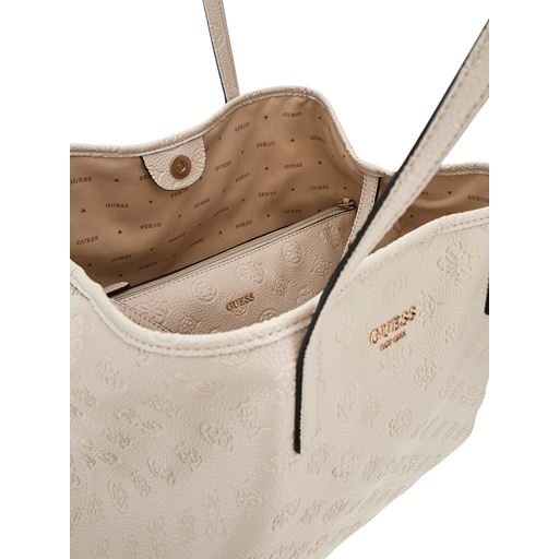 Guess Vikky II 2In1 Tote Bag, Stone Logo