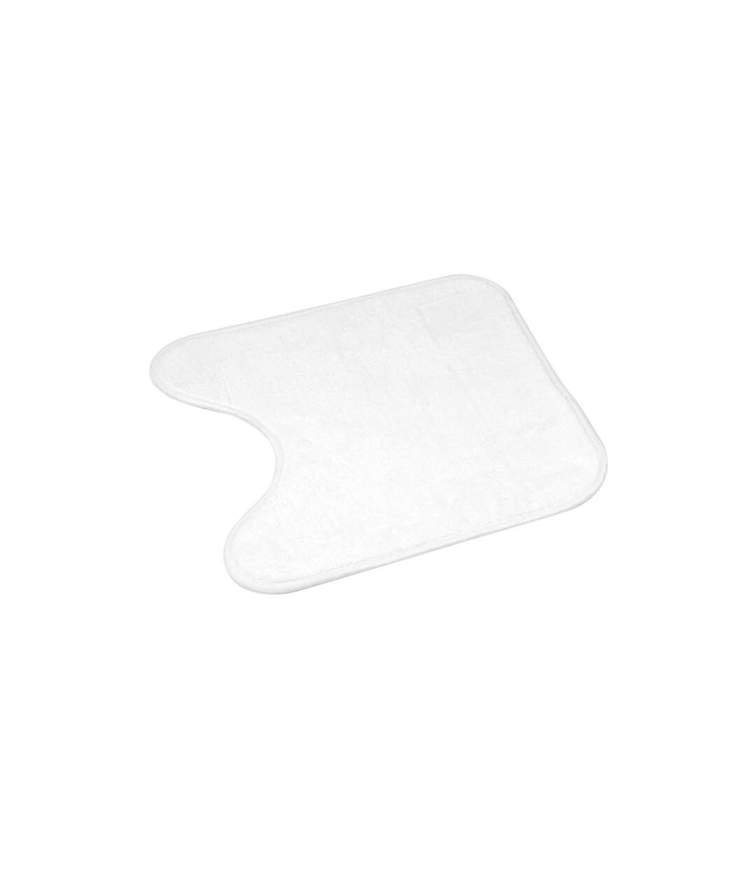 Tapis Contour WC Imprimé Orbella 45x45cm Blanc