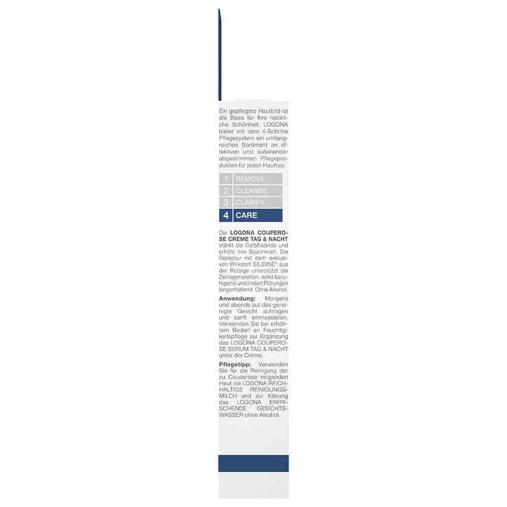 Logona Med Couperose Pflegecreme Rotalgenextrakt Silidine, 30 ml