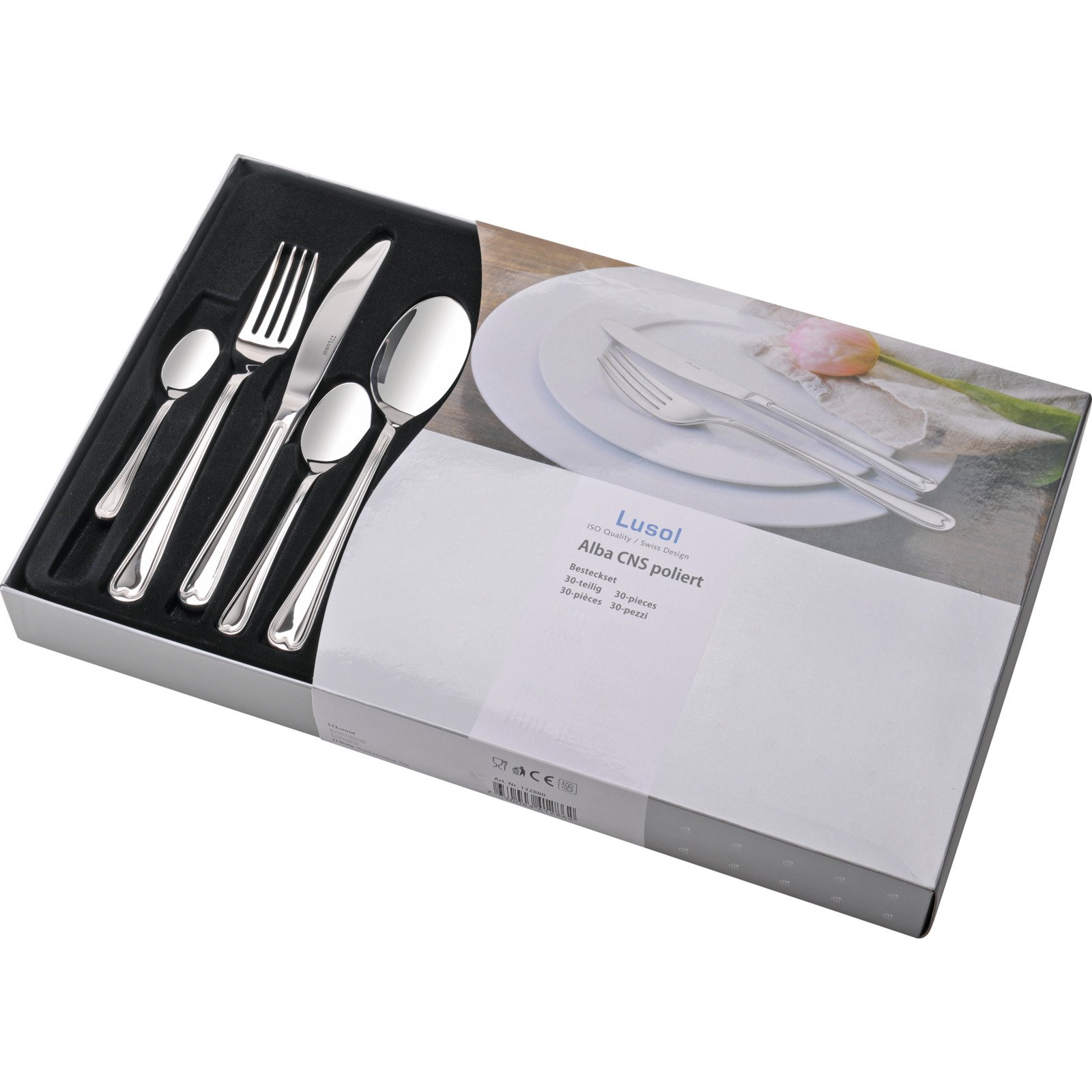 Lusol Besteckset Alba 30-teilig