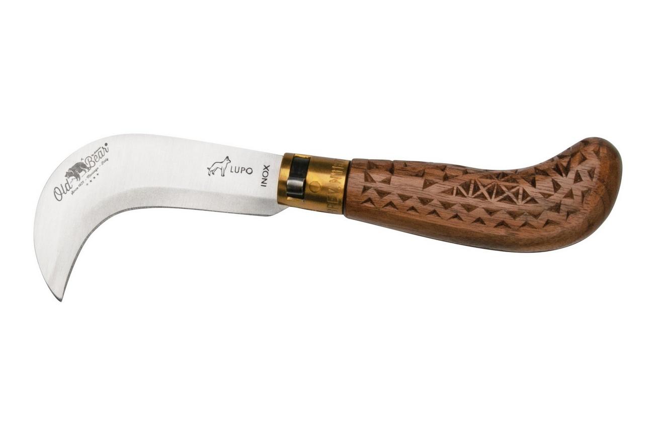 Old Bear Pruning Carved Walnut S, 9747-17-LNI tuindersmes