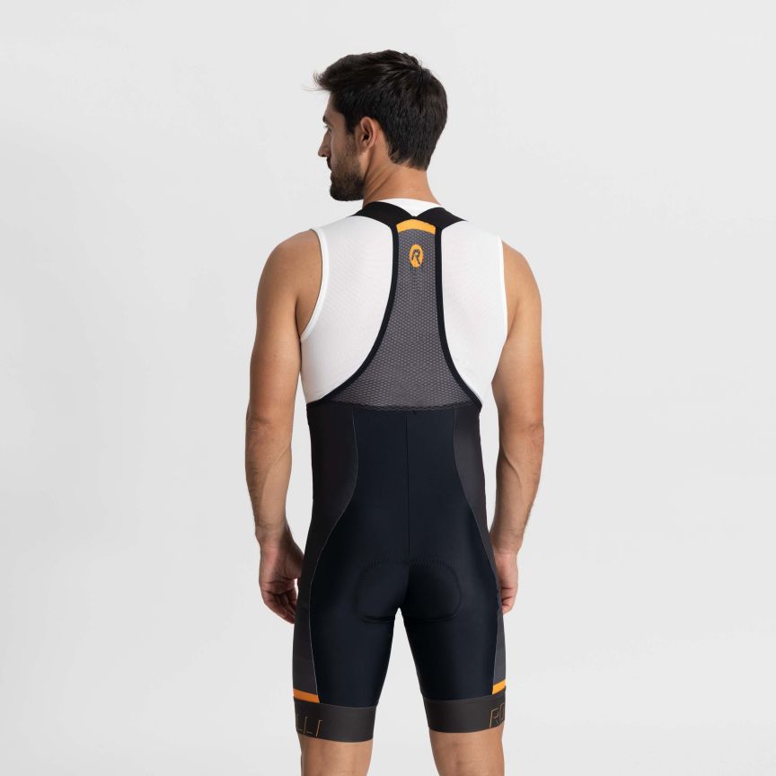 Rogelli Hero 2 Bibshorts Sort/Orange
