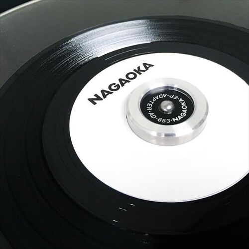 Accessoire platine vinyle Nagaoka Adaptateur /centreur AD653-2 EP ADAPTER pour disques 7'''' (45 tours)