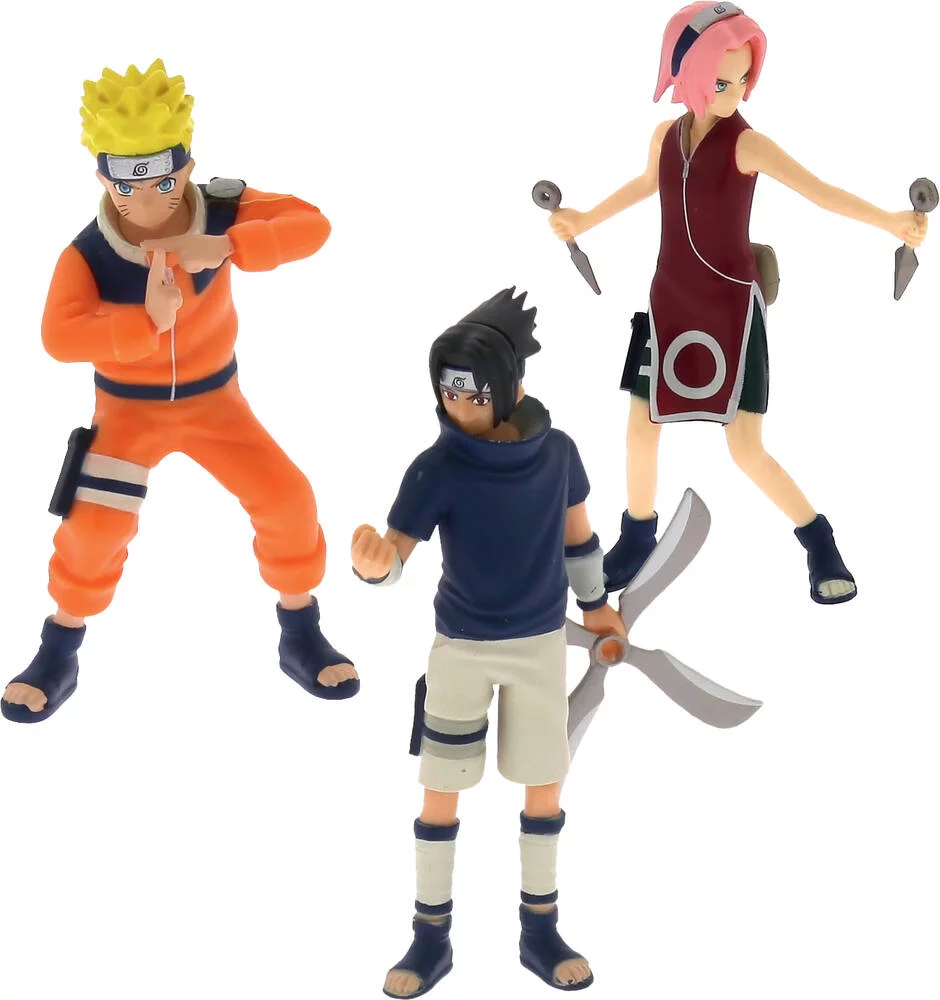 NARUTO - COFFRET CADEAU 3 FIGURINES