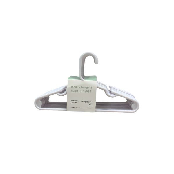 Puck Kledinghanger - 15 Stuks