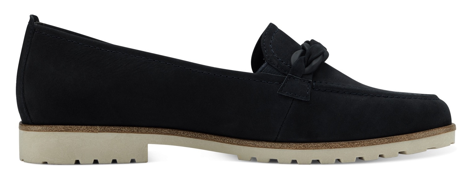Tamaris Loafer  Chunky Slipper, Plateau Slipper mit seitlichen Stretcheinsätzen