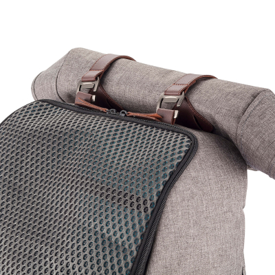 Kurgo Hunderucksack K9 in Grau für Hunde bis 11.3kg