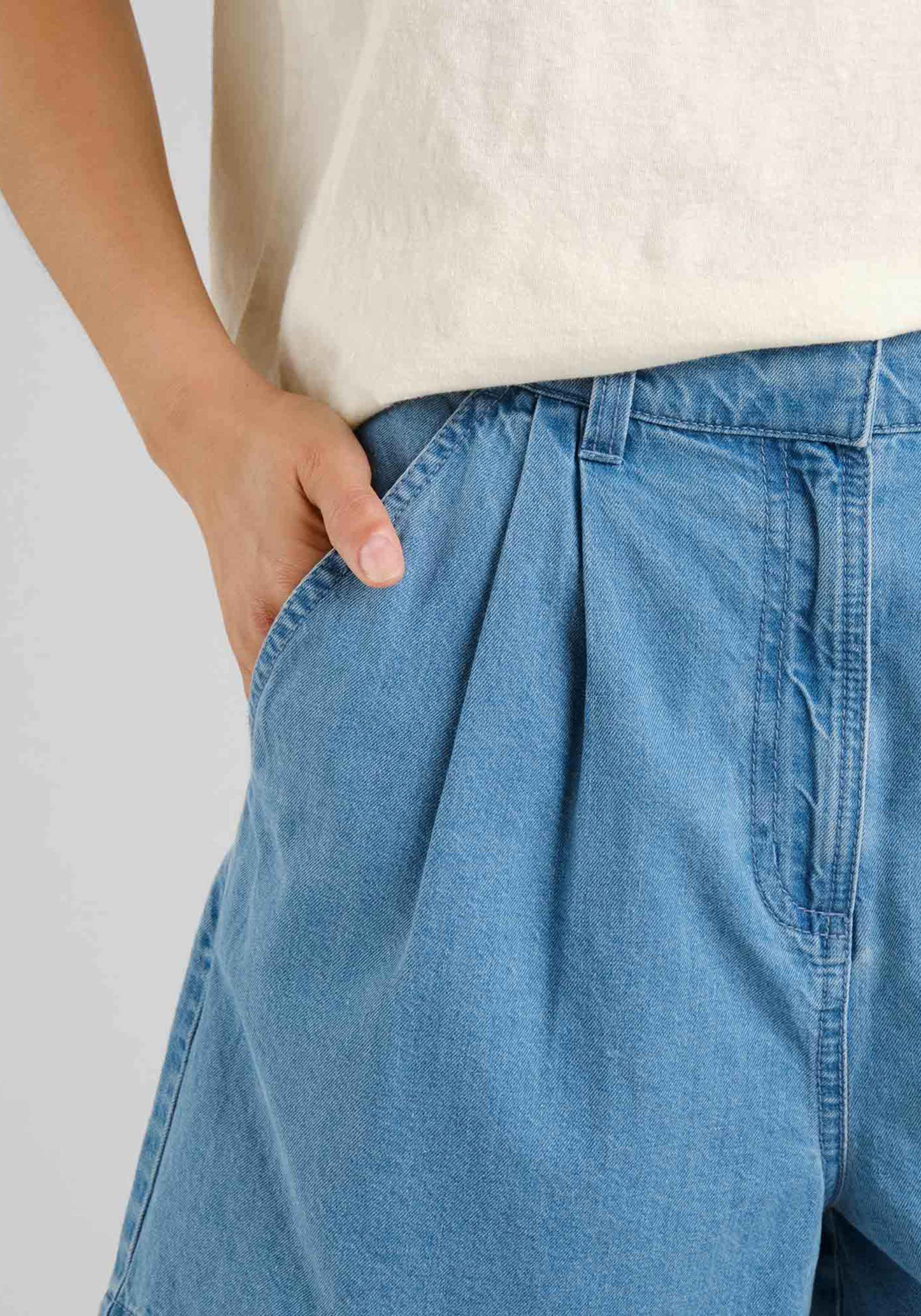 Dedicated Shorts Djupvik Denim Light Blue