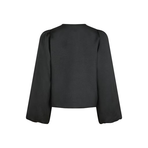 Neo Noir Daliska Dull Satin Bluse, Black, 40