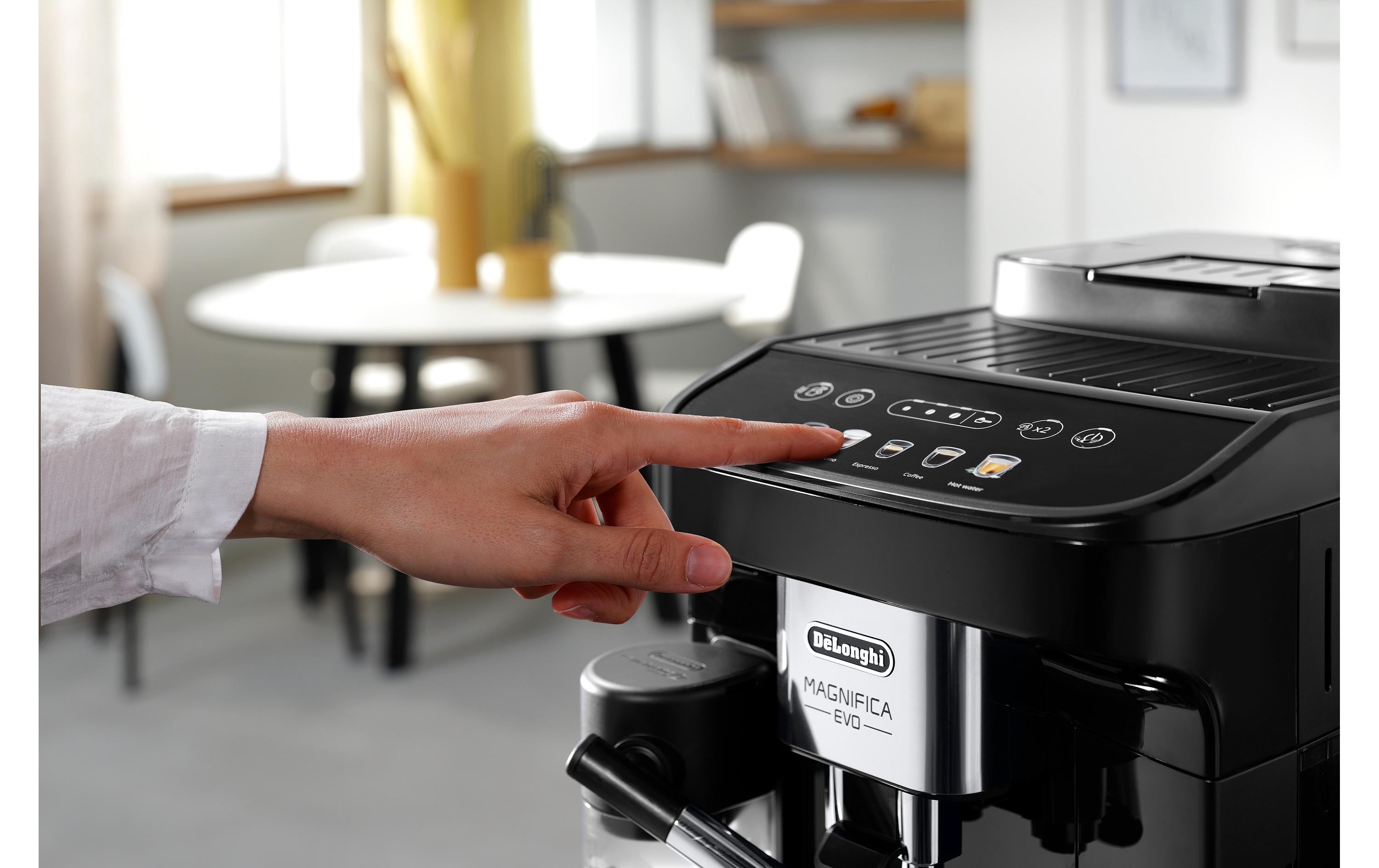 Kaffeevollautomat Magnifica Evo M ECAM290.61.B Schwarz<br>Vollautomat für Kaffeebohnen oder -pulver