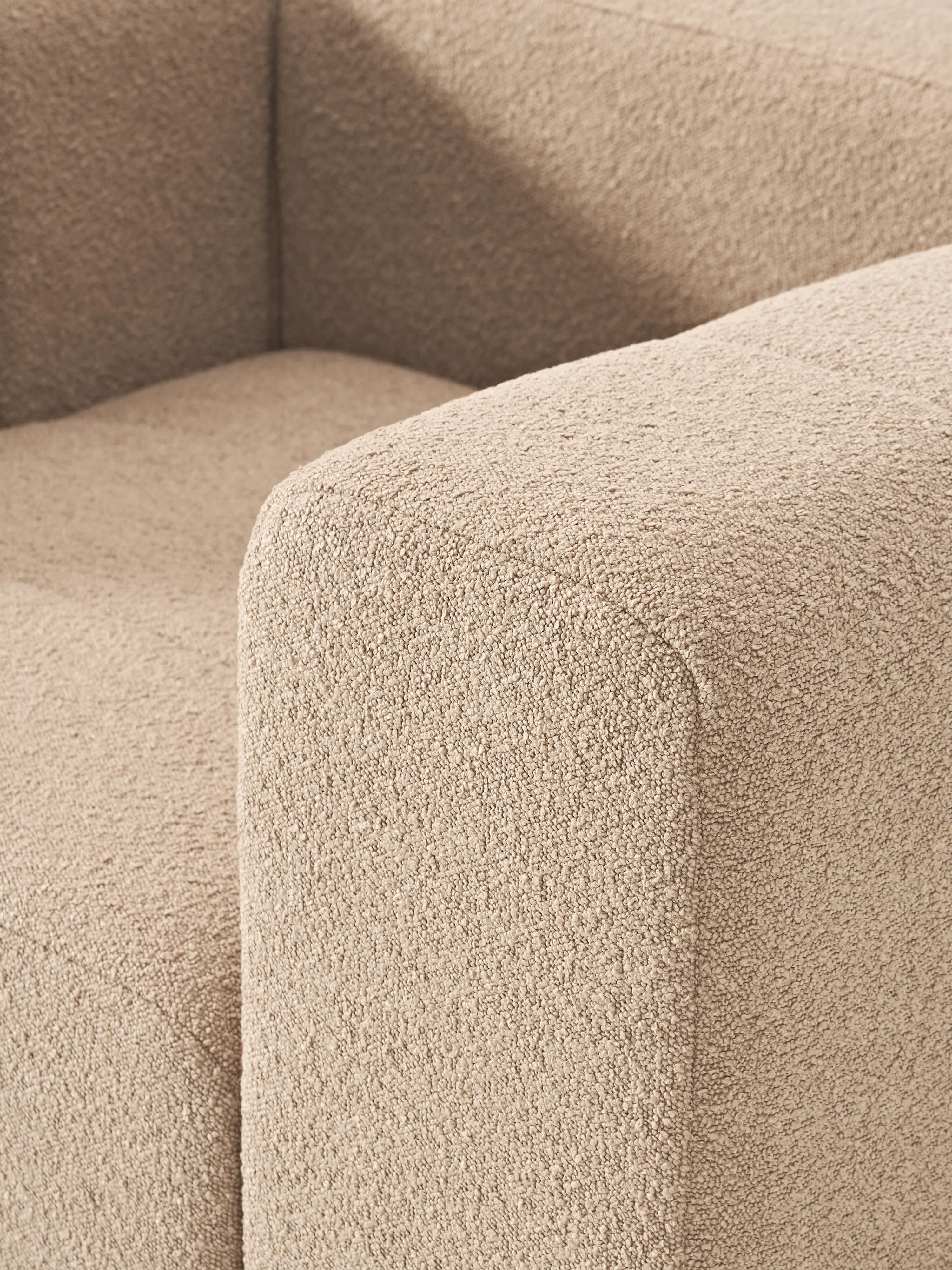 Bouclé loungefauteuil Lena
