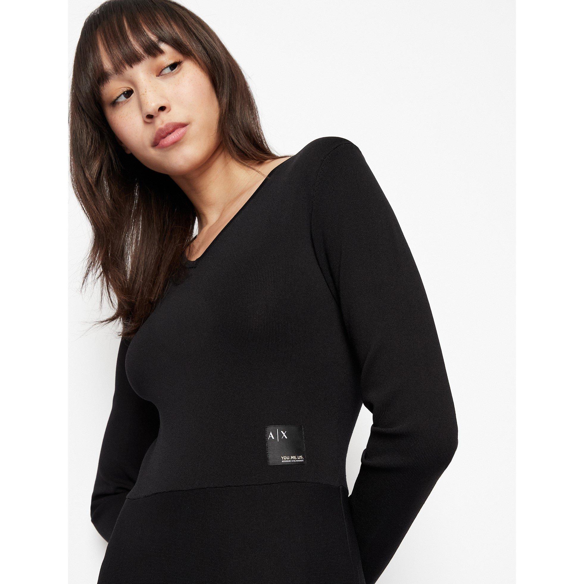 Armani Exchange AX Vneck Dress Ld99