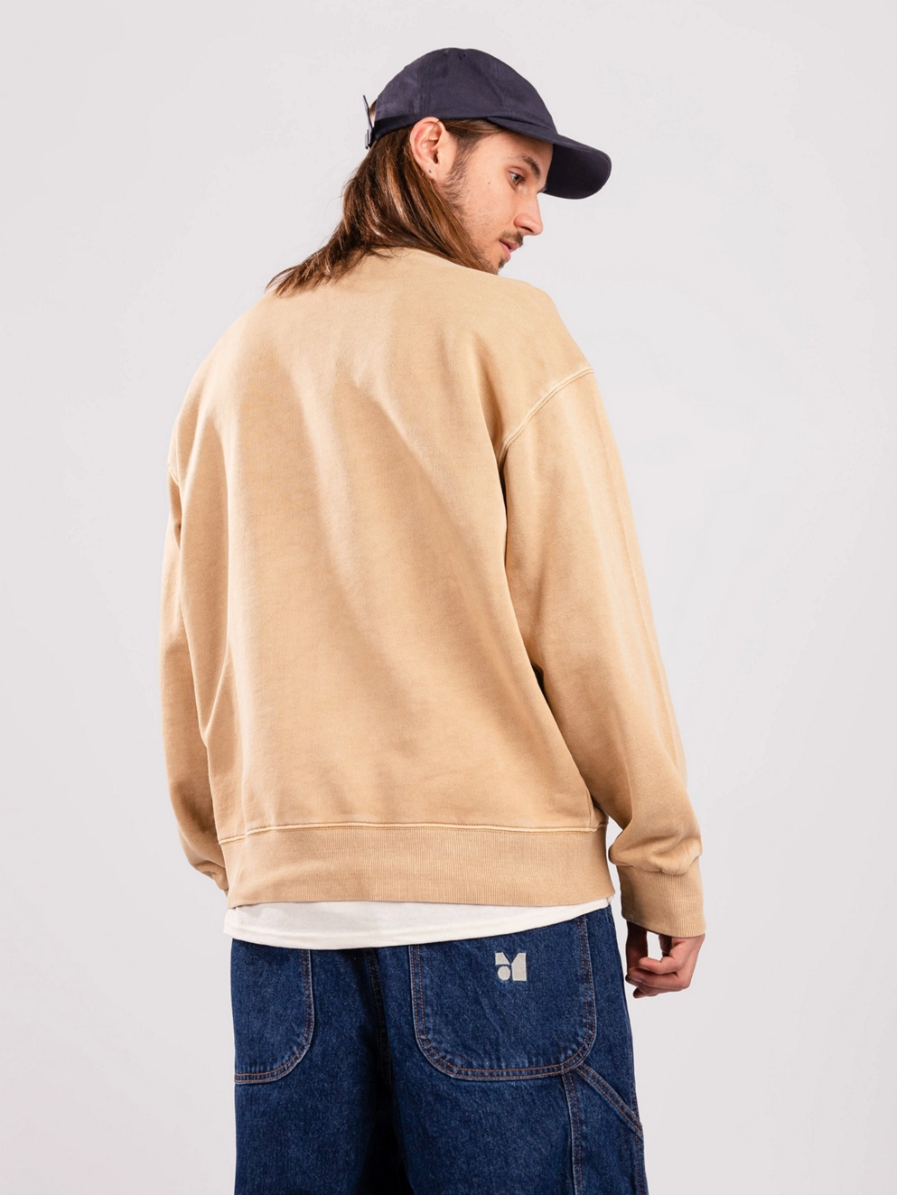 Carhartt WIP Nelson Sweater dusty h brown