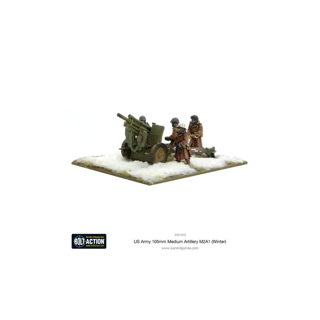 Bolt Action - US Army 105mm Medium Artillery M2A1 (Winter)