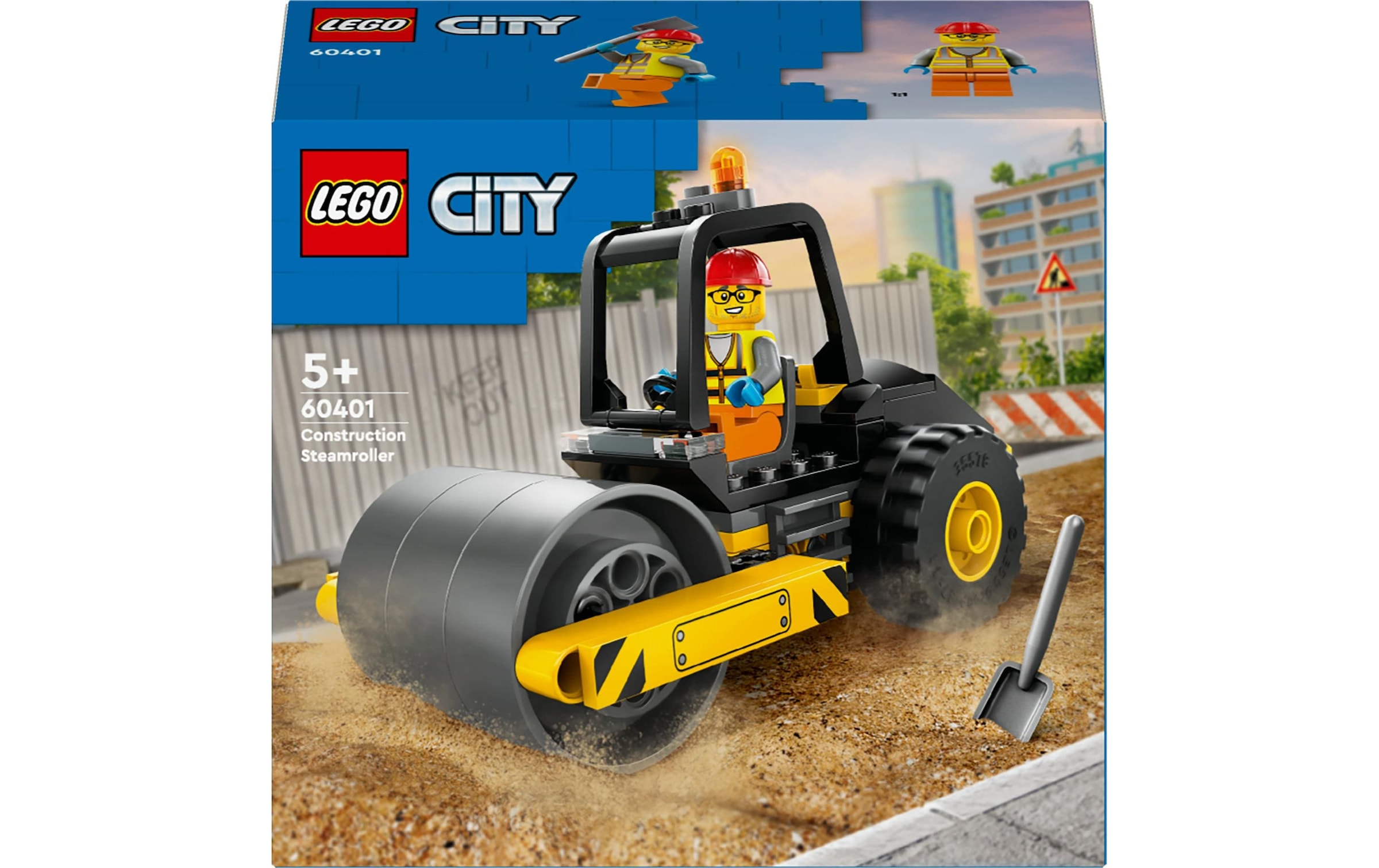 LEGO® Spielbausteine »Strassenwalze 60401«