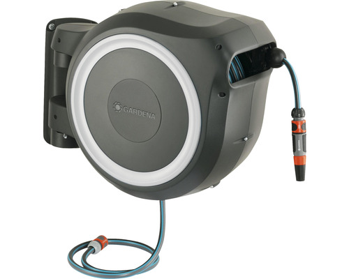 GARDENA RollUp M/L wandslangbox exclusief incl. Classic multidouche