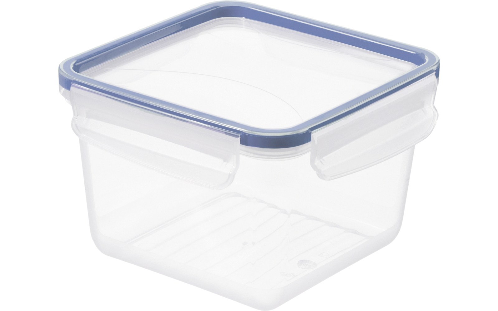 Rotho clic and lock Kühlschrankdose  flach 1l horizon blue