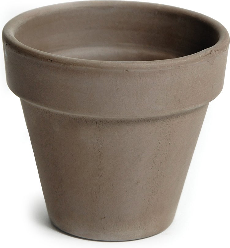 Mega Collections bloempot Vaso bruin D 13,1 H 11,3 cm