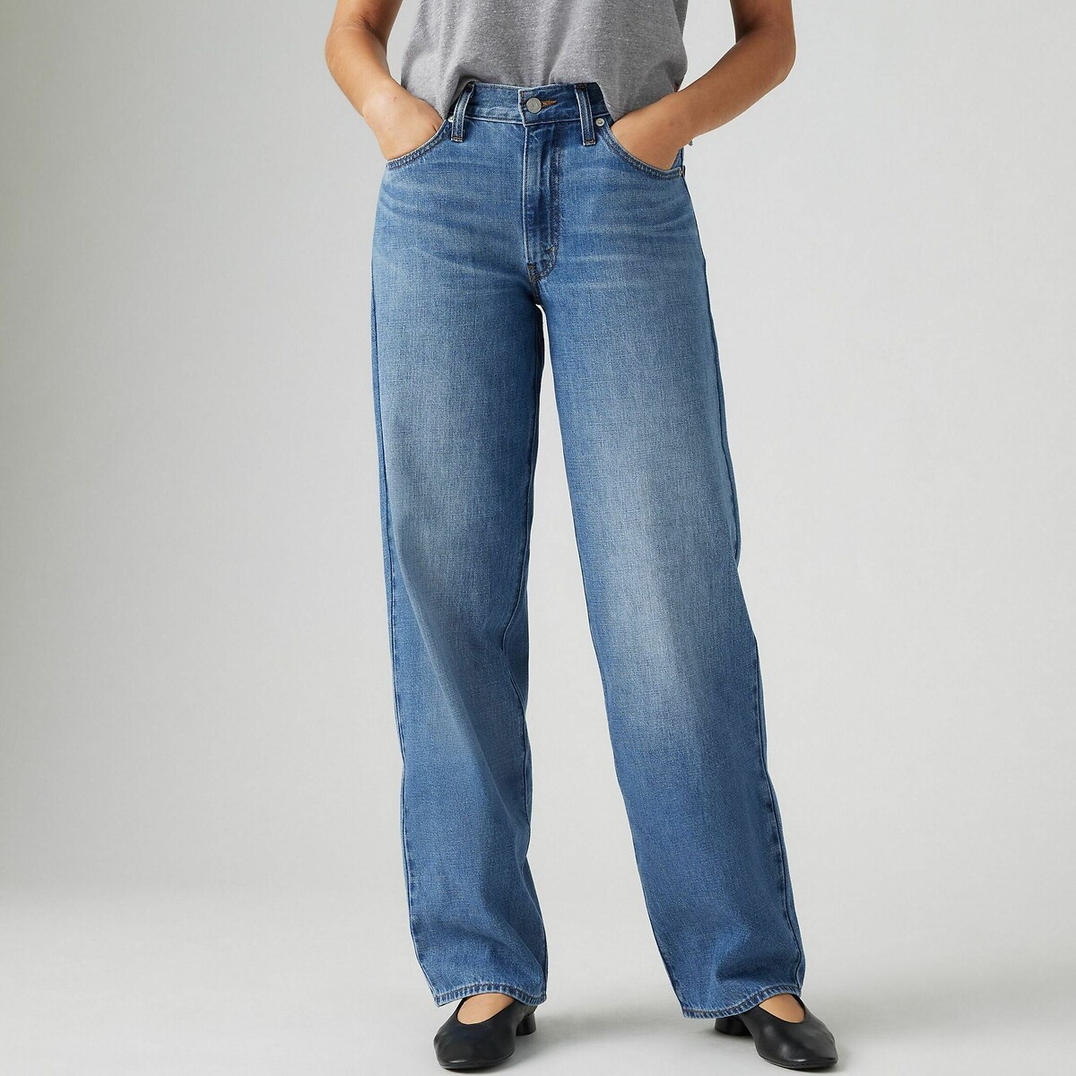 Levi's<br>Calças Jeans Largas Estilo Pai