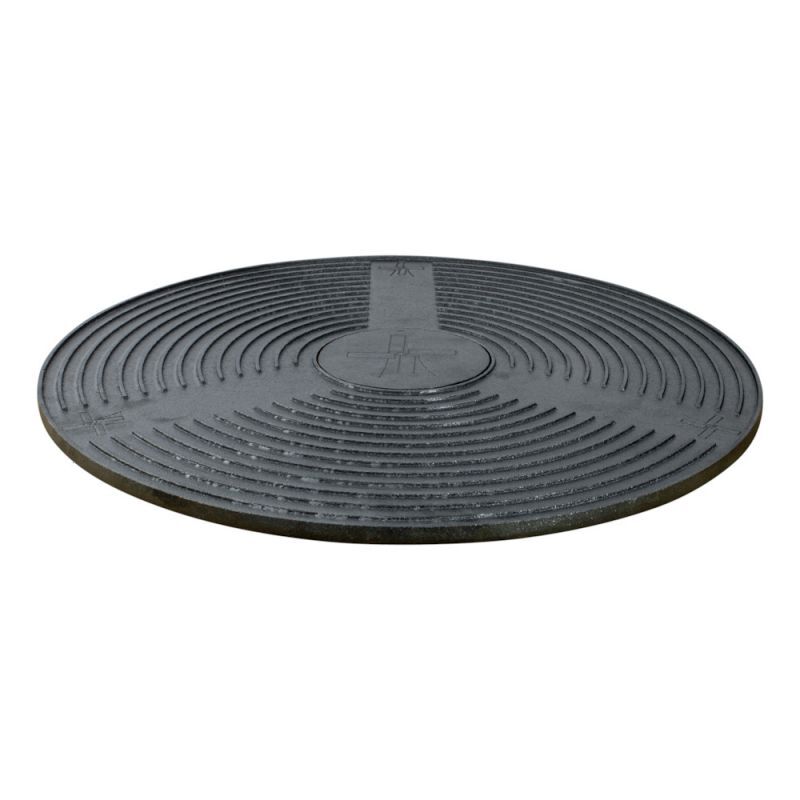 The Windmill Cast Iron Camp stove - Plancha bakplaat - Zwart