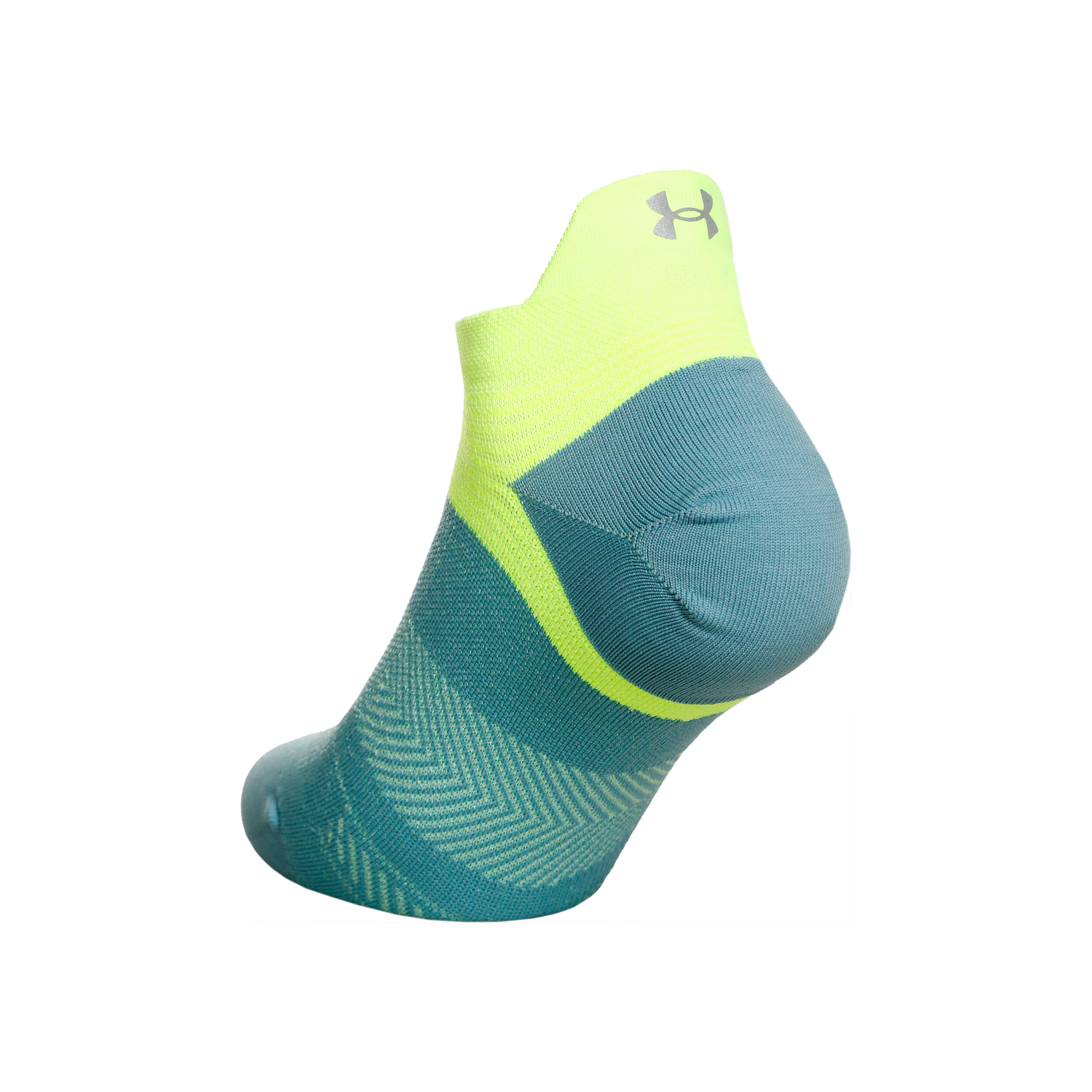 Under Armour AD Run Lite NS Tab Chaussettes De Running Pack De 2 Unités - Blanc
