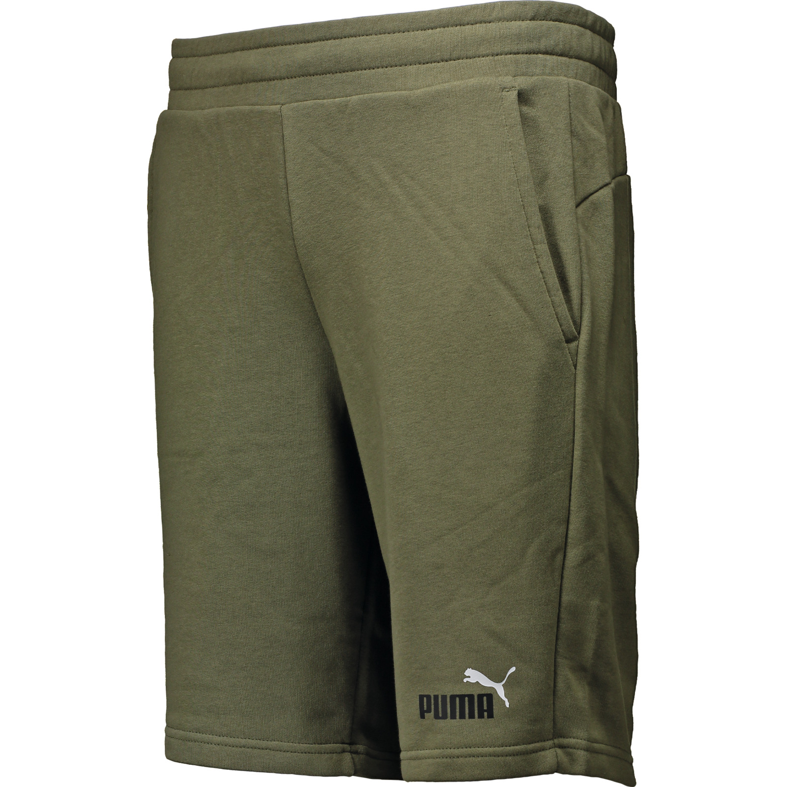 Puma Ess Col Shorts Hr, olive, M