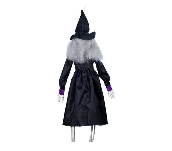 Halloween Pop Heks Skelet 40cm