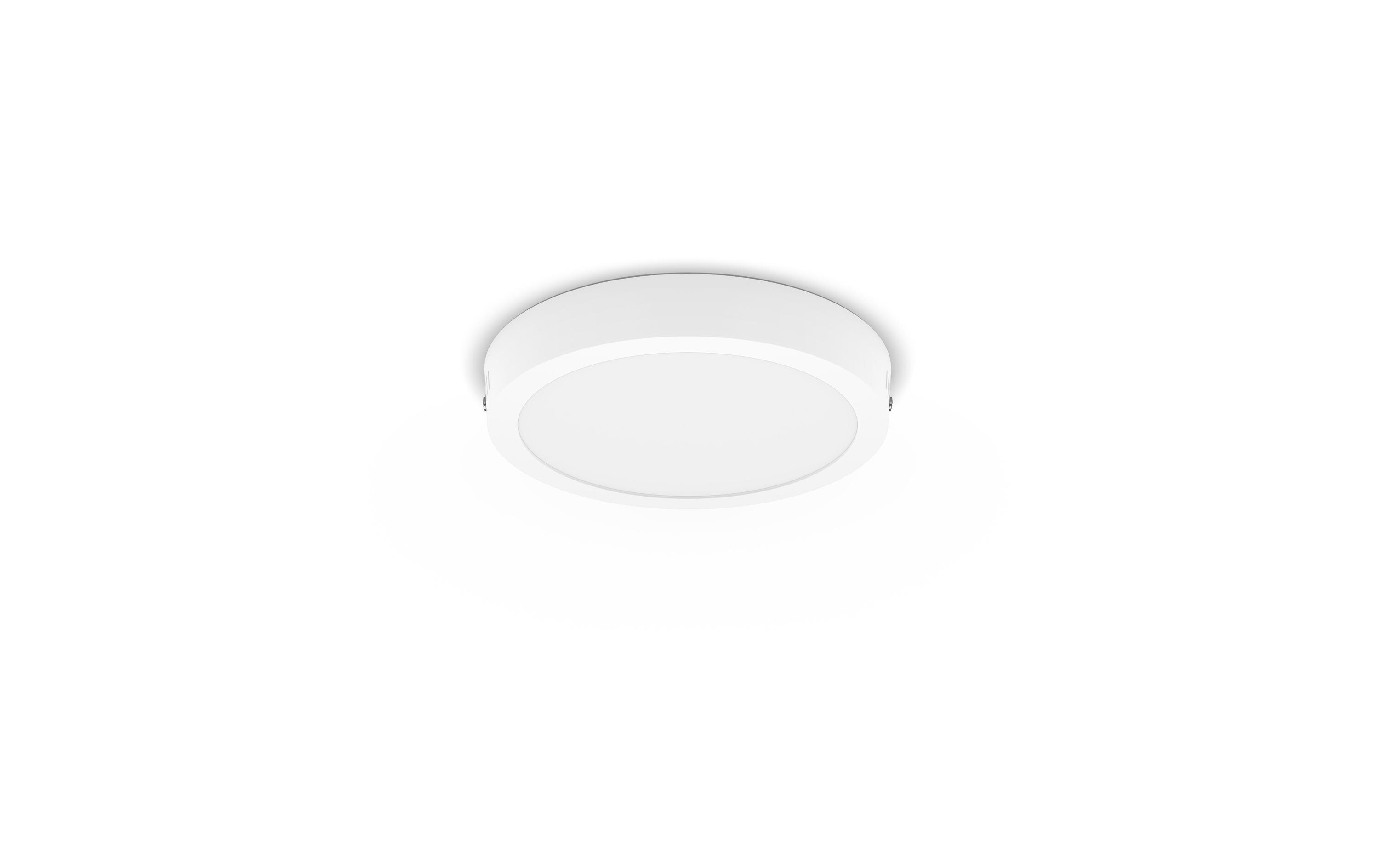 LED Einbauspot SlimSurface DL252, 12W, 4000K, rund, weissRunde Deckenlampe mit natürlichem Lichteffekt