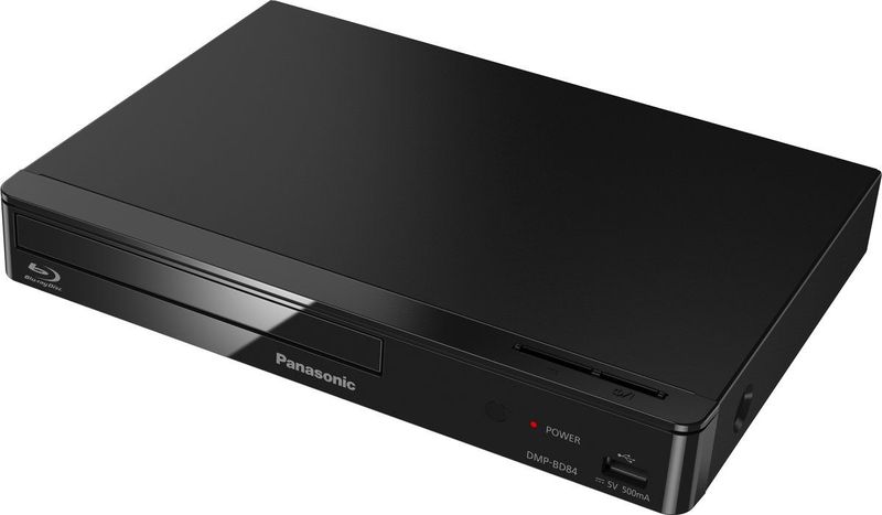 Panasonic - DMP-BD84 - Blu-ray Speler - Zwart - HDMI en USB Aansluiting