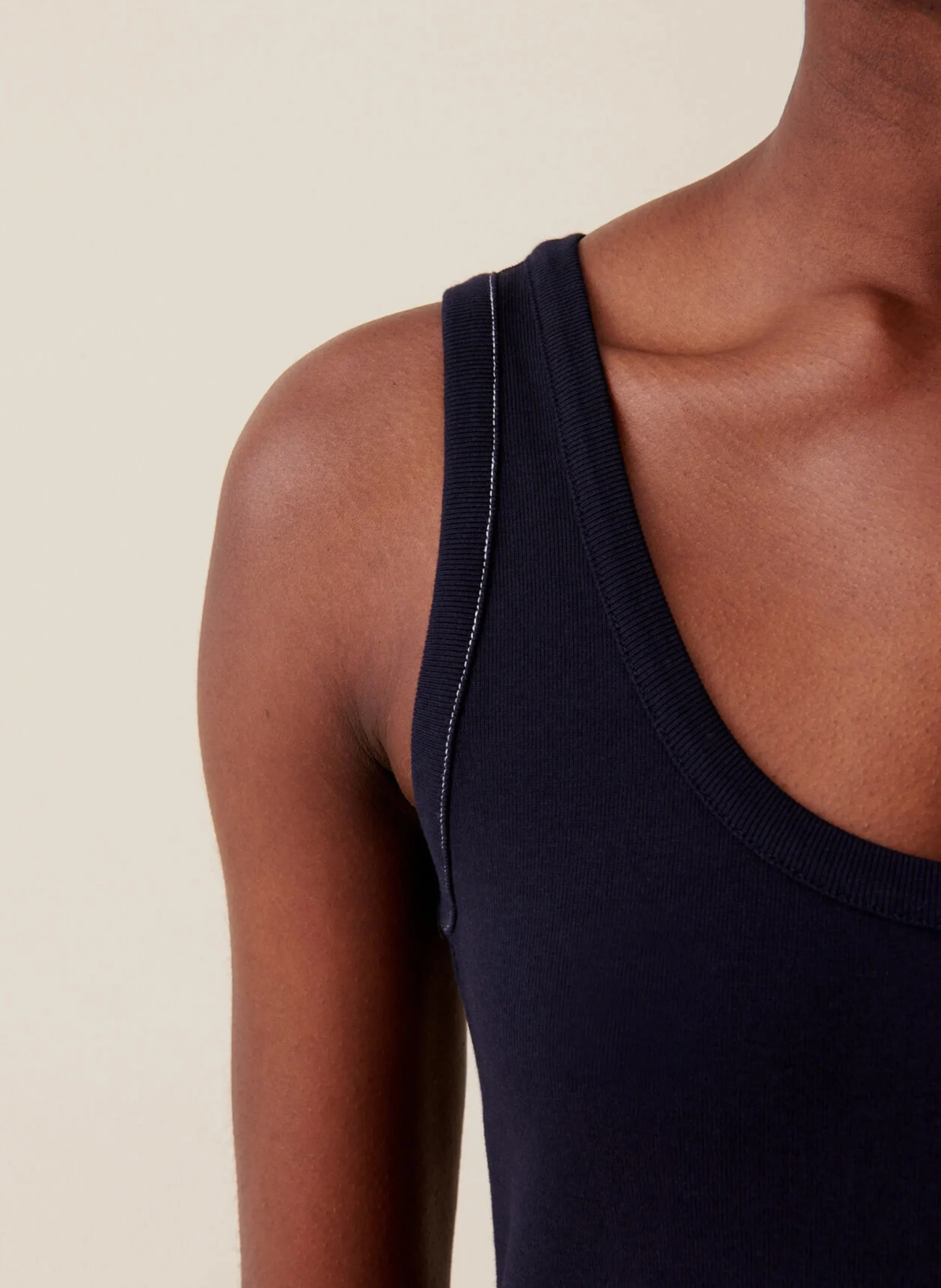 Robe longue plissée | Jean brut