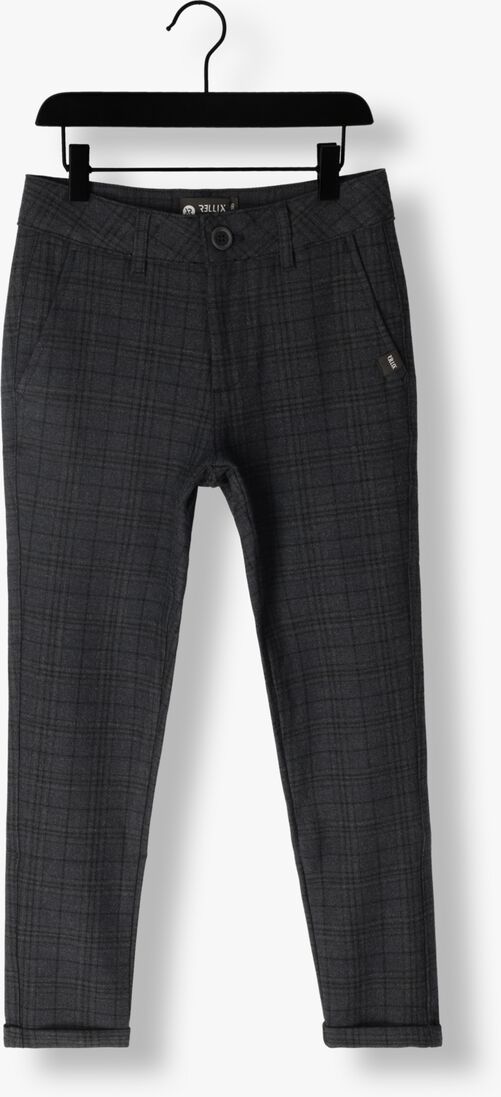 RELLIX blauwe rellix  chino pant check